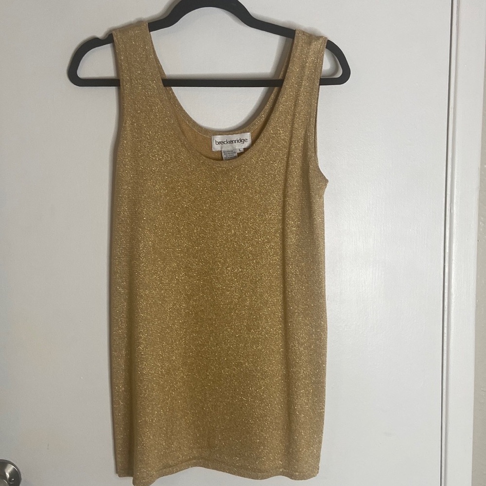 Breckenridge sparkly tank